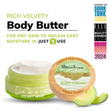 Mintree Organic Moisturizing Melon Body Butter For Dry Skin with Ceramides|Body Butter for Women&Men