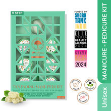 Mintree Detan 9 step Manicure-Pedicure Kit, repairs dry & cracked heels for soft-tan free skin