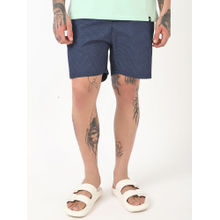 Bewakoof Men's Navy Blue All Over Printed Boxers