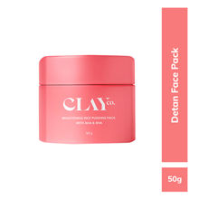 Clayco De Tan Brightening Rice Pudding Face Pack and Face Mask With AHA & BHA for Tan Removal