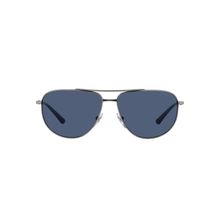 Vogue Eyewear Blue Lens Pilot Sunglasses (0vo4210si | 58 Mm | Silver)