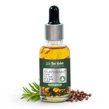 Nat Habit Pure Clove Tea Tree Face Oil For Oily Skin, Makeup Lightweight Facial Oil For Acne Control
