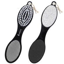 Midazzle 4 In 1 Foot Pedicure Brush, Pumice Stone, Scrubber & File For Soft Care