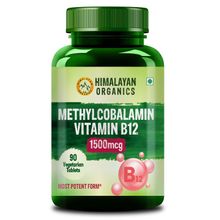 Himalayan Organics Methyl Cobalamin Vitamin B12 Veg Tablets