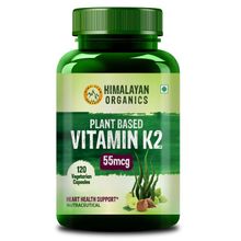 Himalayan Organics Plant-Based Vitamin K2 55mg Veg Capsules