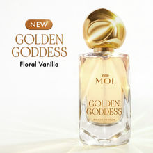 Nykaa Moi Golden Goddess Aura Range Long Lasting Floral Vanilla EDP For Women Day To Night Fragrance