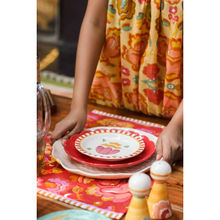 Freedom Tree Gypsy Rose Ceramic Tapas Plate Multicolor Set Of 4