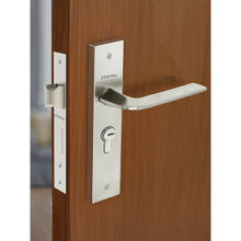 Plantex Silver Heavy Duty Door Lock with 3 Keys