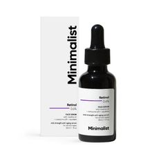 Minimalist Retinol 0.6% Anti Aging Mid-Strength Formula For Fine Lines & Wrinkles