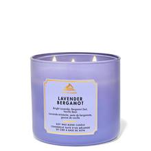 Bath & Body Works Lavender Bergamot 3-Wick Candle