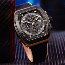 T5 H3857G-E Black Chronograph Watch (M)