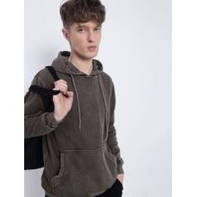 SHOWOFF Edition Men's Brown Hoodie with Pockets