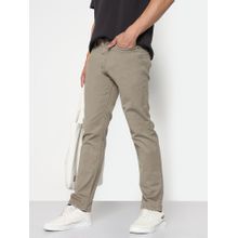 SHOWOFF Men Khaki Slim Fit Jeans