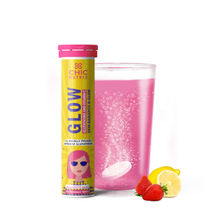 Chicnutrix Glow - Glutathione & Vitamin C Tablets - Skin Radiance & Glow - Strawberry Lemon Flvaour