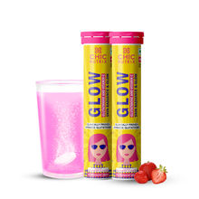 Chicnutrix Glow - Glutathione & Vitamin C - Skin Radiance & Glow - Strawberry Lemon - Pack of 2