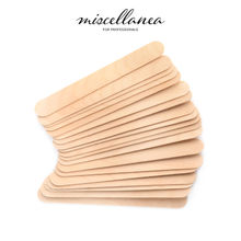 Miscellanea Wooden Spatula For Wax (100 Pieces)