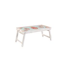 Chumbak Peaceful Palms Breakfast Table - Ivory