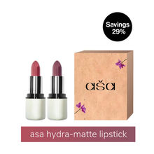 asa Sugar & Spice Mini Lipstick combo (Pretty Petunia M17 & Alive Autumn M21)