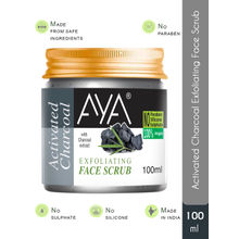 AYA Activated Charcoal Exfoliating Face Scrub