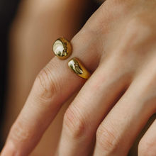 Lunaya Jewelry Solid Pebble Bands