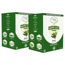 Nature Sure Neem Leaf Powder With Rose Water - Pack Of 2