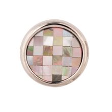 The Tie Hub Brown Mother of Pearl Button Pins