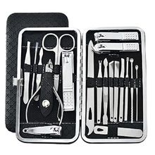 Bronson Professional Manicure And Pedicure Tool Set - 19 In 1 With Storage Box