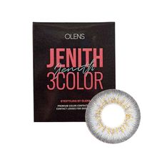 O-Lens Jenith 6Month Coloured Contact Lenses - Sky Grey (0.00)