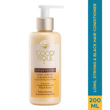 Coco Soul Conditioner for Long Strong & Black Hair with Amla From Makers of Parachute Advansed