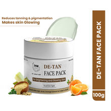 TNW The Natural Wash De-Tan Face Pack For Glowing Skin And Tan Removal With Orange Extract