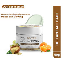 TNW The Natural Wash De-Tan Face Pack For Glowing Skin And Tan Removal With Orange Extract