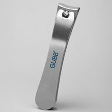 GUBB Curved Nail Clipper For Men & Women, Stainless Steel Nail Cutter