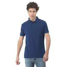 WOODS Polo T-Shirts Blue