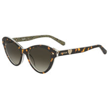 Love Moschino Women Brown Cat Eye Sunglasses - MOL046/S-H7P/HA