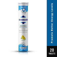 HealthVit Lemon Flavour Energize Instant Energy Hydration Sports Drink