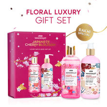 Nykaa Wanderlust Luxury Rakhi Gift Set Of 2 - Shower Gel + Body Lotion (Japanese Cherry Blossom)