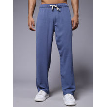 PRONK Cotton Blue for Men Relaxed Fit Track Pant