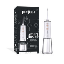 Perfora Smart Water Flosser with 5 Flossing Modes - White Gold