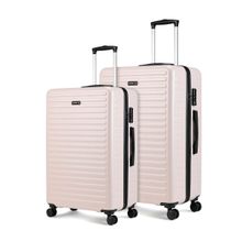 Assembly Hard Luggage Set of 2 Medium & Large Check-in Trolley Desert Ivory