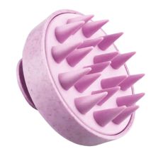 Matra Silicone Hair Scalp Massager & Anti Dandruff Shampoo Brush with Detachable Handle