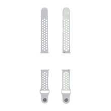 Noise 22 MM Sports Edition Double Color Smart Watch Strap (Silver White)