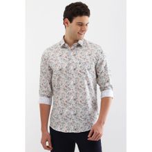 Allen Solly Men Multi Slim Fit Floral Printed Full Sleeves Casual Shirt
