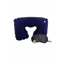 GUBB Travel Sleeping Kit Sleeping Pillow for Travelling, Eye Cover Mask for Sleeping