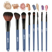 GUBB USA Professional Black Makeup Brush Set - 8 Makeup Brushes Kit for Women