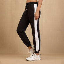 NYKD By Nykaa Cozy Fleece Joggers -NYLE501-Jet Black