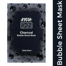 Nykaa Skin Secrets Charcoal Bubble Sheet Mask
