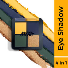 Nykaa Cosmetics Eyes On Me ! 4 in 1 Quad Eyeshadow Palette-Carnival Day 13
