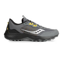 Saucony Men Aura TR Running Shoes Versarun Carbon Grey