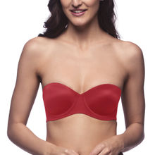 Amante Padded Wired Multiway Bra - Red