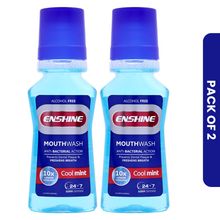 Enshine Alcohol-Free Mouthwash 10X Longer Cooling - Pack Of 2